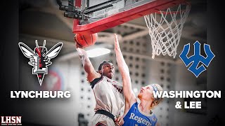 Washington and Lee University vs Lynchburg Hornets Mens Basketball [upl. by Greenleaf]