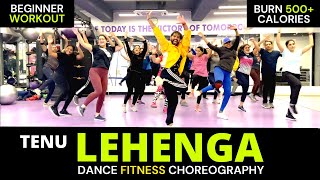 Tenu Lehenga Dance Workout  Satyameva Jayate 2  Lehanga by Jass Manak  FITNESS DANCE With RAHUL [upl. by Nodyl]