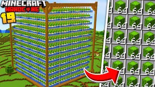 I Built a CACTUS FARM in Minecraft Hardcore [upl. by Riane992]