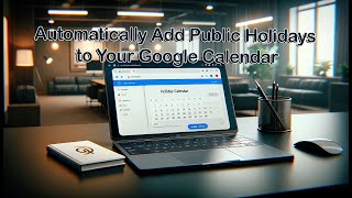 Easy Guide to Adding Public Holiday Calendars in Google Calendar [upl. by Alessandra]