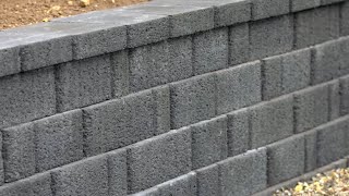 Build a Block Retaining Wall Like a Pro  Mitre 10 Easy As DIY [upl. by Lisle]