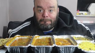 Gavin and Stacey Smithy’s Indian takeaway challenge uk mukbang [upl. by Atyekram]