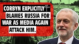 Mass media continues to misrepresent Jeremy Corbyn this time once again over NATO amp Russia [upl. by Limak]