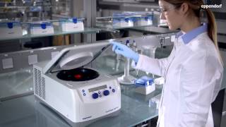 Eppendorf Centrifuge 5427 R [upl. by Racklin219]