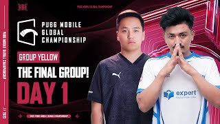 NP 2023 PMGC League  Group Yellow Day 1  PUBG MOBILE Global Championship [upl. by Ginsburg370]