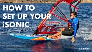 Windsurfing Tips How To Set Up The iSonic with Matteo Iachino [upl. by Neersin475]