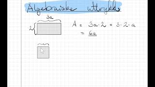 3 Algebraiske uttrykk  geometriske figurer [upl. by Dunham]