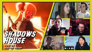 SHADOWS HOUSE ENDING 1  REACTION MASHUP😱 [upl. by Daitzman]