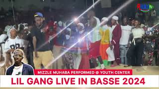 MIZZLE MUHABA EMPIRE PERFORMED LIVE  LIL GANG BASSE CONCERT GAMBIA 🇬🇲 [upl. by Kutzer]