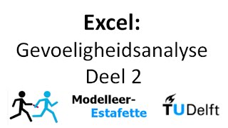 Excel Gevoeligheidsanalyse Deel 2 [upl. by Templer941]