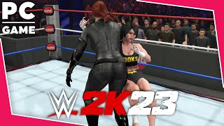 Black Widow vs Cassandra Cain  WWE 2K23 2 Out Of 3 Falls Match [upl. by Imerej939]