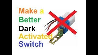 Design a better 220V Photocell auto dark Activated switch [upl. by Zephan]