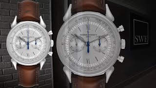 Vacheron Constantin 1955 Cornes de Vache Steel Mens Watch 5000H  SwissWatchExpo [upl. by Khalsa782]