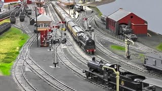 Pete Watermans 7mm layout August 17th 2014 HD [upl. by Riada]