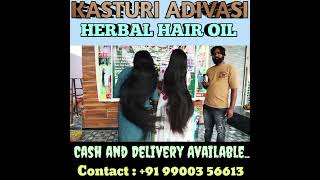 adivasi Kasturi herbal hair oil [upl. by Lundt]