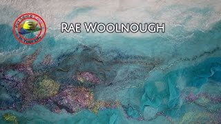 Art tips with Free Textile Art Lessons with Rae Woolnough on Colour In Your Life [upl. by Bebe]