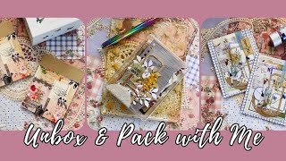 ASMR Unboxing amp Pack With Me  Manila International Book Fair 2024 Giveaways [upl. by Nueoras]