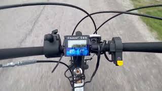 4 stroke powered Bicycle gets a Tachometer [upl. by Ahtnams973]