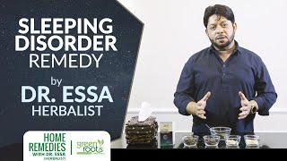 Sleeping Disorder or Sleeping anxiety home remedy by Dr Essa Herbalist  Green Roots  Home Remedy [upl. by Dhiren932]