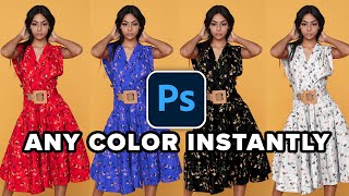 Change color in photoshop to ANYTHING Even black or white [upl. by Raoul]