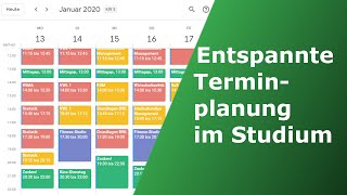 Workload und Terminplanung [upl. by Barth]