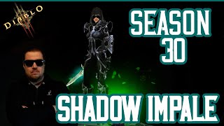 Diablo 3  Season 30  ShadowImpale Dämonenjäger [upl. by Cade]