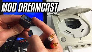 MOD DREAMCAST GDEMU  ALIMENTATION  VGA to HDMI [upl. by Rundgren]