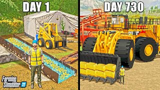 I SPENT 2 YEARS BUILDING A GOLD MINE WITH 0 AND A SKIDSTEER [upl. by Linell408]