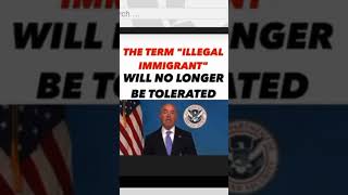 HOMELAND SECURITY DIRECTOR WARNS DONT CALL THEM ILLEGALS [upl. by Irvine]