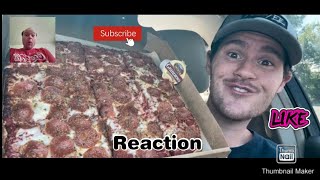 Reaction to Donatos Bakery Crust Pizza Review [upl. by Pradeep]