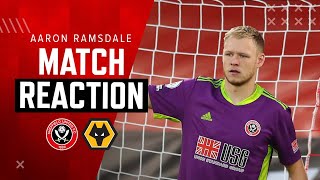 Aaron Ramsdale  Sheffield United v Wolves  Reaction interview [upl. by Martella]