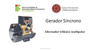 1 5 2 GS Gerador Síncrono Multipolar [upl. by Fiore335]