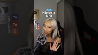 “Hijo de la luna” canta con Kay pt5 🖤 karaoke [upl. by Ainatit270]