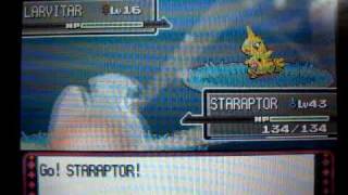 Shiny Larvitar  Pokemon Platinum [upl. by Naara]