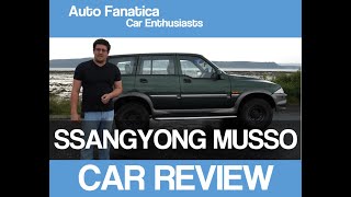 SSANGYONG MUSSO  REVIEW 2019  2001  4X4 DAEWOO MERCEDES  Auto Fanatica [upl. by Leodora]