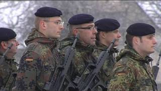 Des soldats allemands sinstallent en Alsace [upl. by Clite]