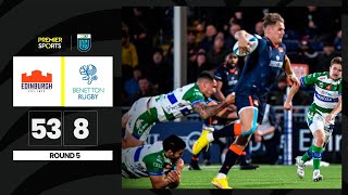 Edinburgh Rugby vs Benetton  Highlights from URC [upl. by Esinehs637]