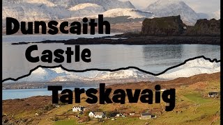 Tarskavaig and Dunscaith Castle Isle of Skye By Drone [upl. by Aneema]