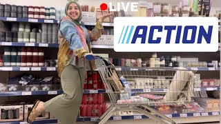 ACTION 🔴 LIVE Neuheiten  August 2023  Reinigungsmittel Tierbedarf Möbel … Hijabflowers [upl. by Corkhill944]