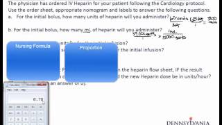 Weight Dose 10 Heparin Protocol [upl. by Aikram75]