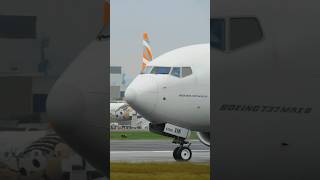 Boeing 737 MAX 8 desfilando em Navegantes [upl. by Corby163]