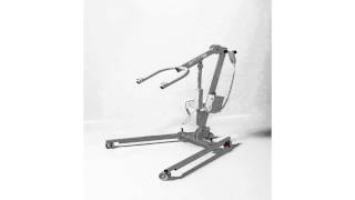 ARDOO Caresafe 140 Portable disability Hoist  Erecting and folding [upl. by Aven]