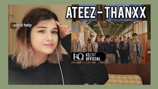 REACTING TO ATEEZ  THANXX MV [upl. by Rennerb]