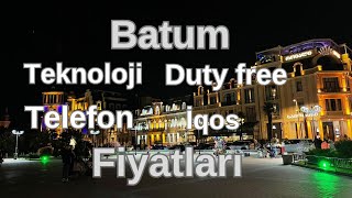 Gürcistan Batum Sarp Sınır Kapısı Duty Free Teknoloji Telefon ps 5 ve İqos Terea Fiyatları [upl. by Attennod894]