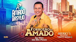 Forrozão do Amado Amado Basylio Ao Vivo Em São Paulo 2024 sãojoão festajunina [upl. by Stepha706]