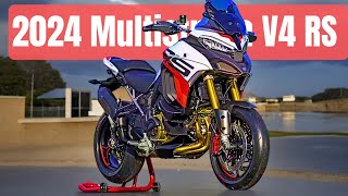 2024 DUCATI MULTISTRADA V4 RS  SPORTIER VERSION OF THE V4 [upl. by Tadashi]