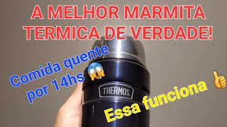 THERMOS A melhor marmita térmica que ja vi Teste quente real Hot Test [upl. by Timmy1]