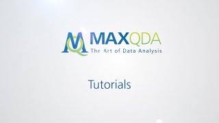 2016 MAXQDA 12 MAXMaps Modelle [upl. by Adnahsar]