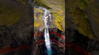 A beautiful waterfall in Iceland ❤️✨shorts [upl. by Edgell]