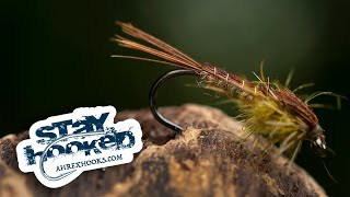 Ahrex  Pheasant Tail Nymph  tied by Hanna Vestergaard [upl. by Ahcmis]